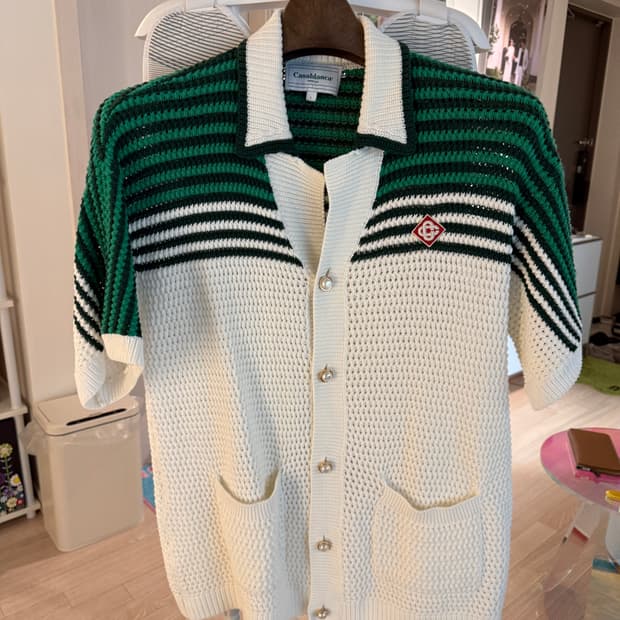 카사블랑카 반팔 니트