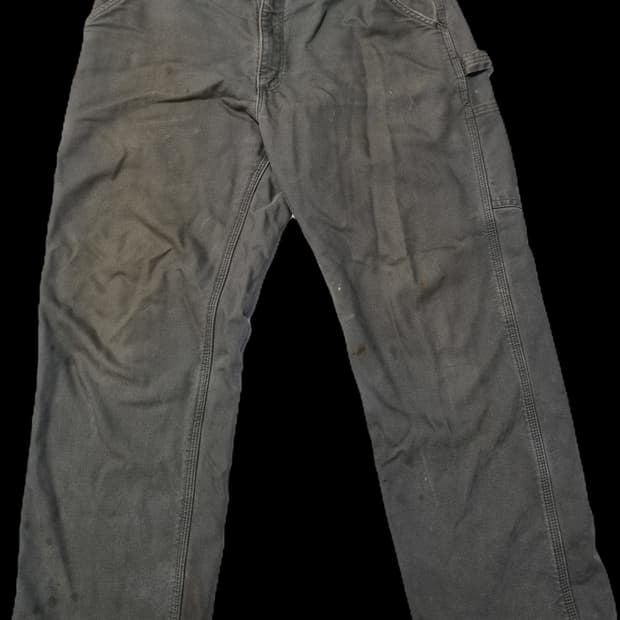 칼하트 카펜더 모스 해비덕 캠버스 팬츠