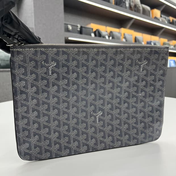 고야드 세나 클러치 MM그레이