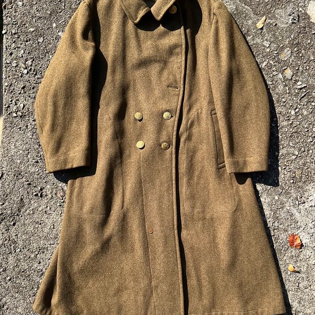 40’s WW2 Melton Wool Coat