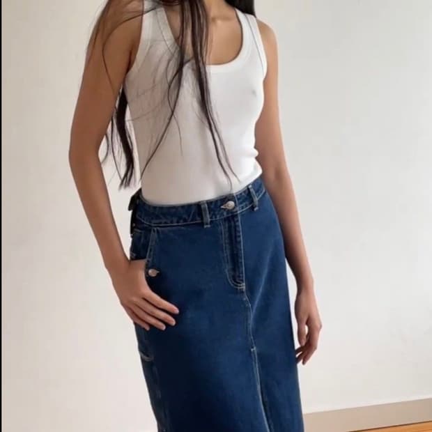 Saks Potts 삭스파츠 zoe 데님 스커트