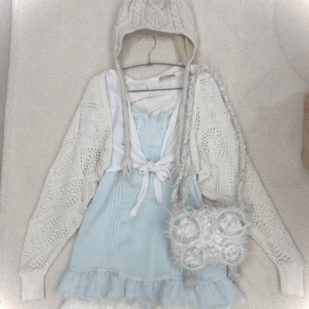 빈티지 엔젤코어 윈터 캔디바 페어리 머메이드코어 와이즈걸 루카 큐빈티지