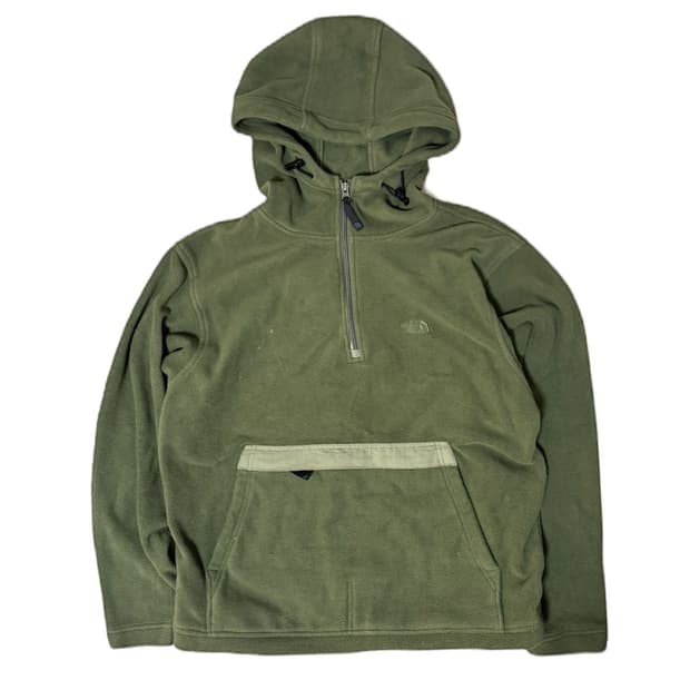 The North face - 빈티지 플리스 후디 (khaki)