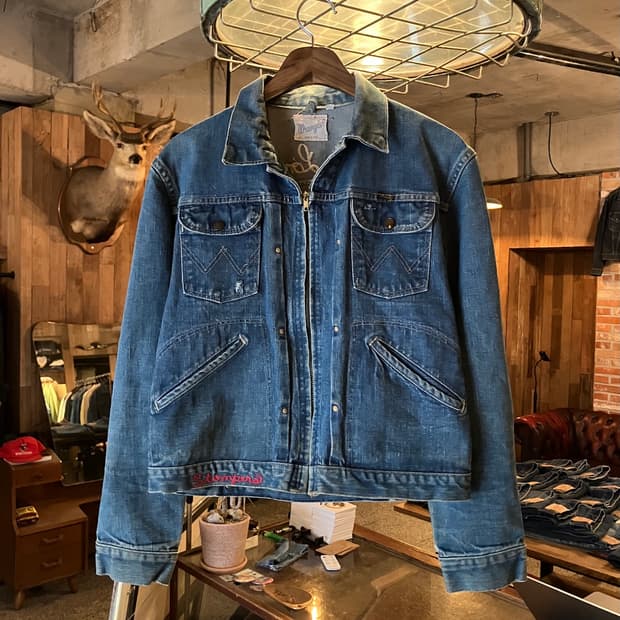 70s USA Wrangler 24MJZ Denim Jacket