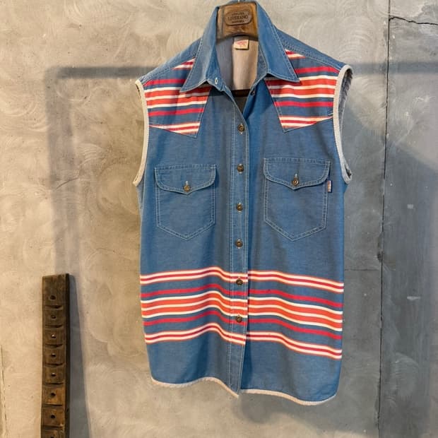 오일릴리 데님 베스트 66~88