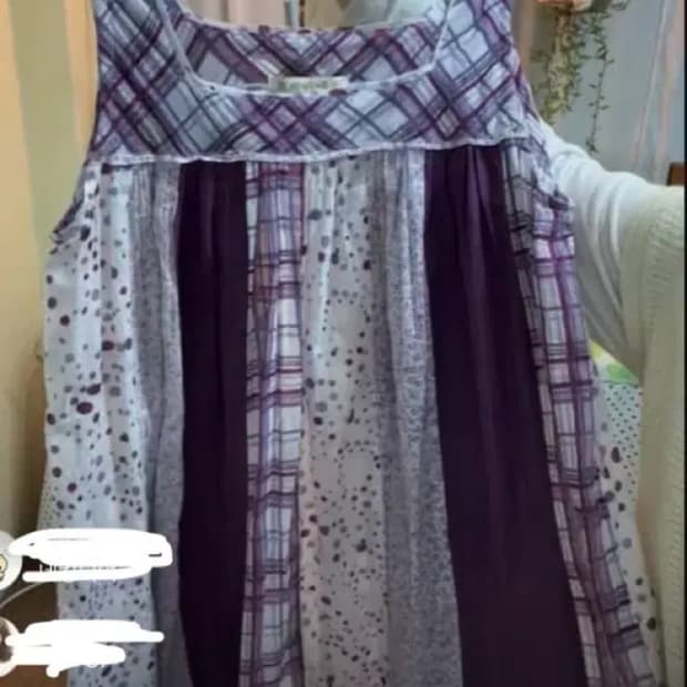 빈티지 모리걸 패치원피스