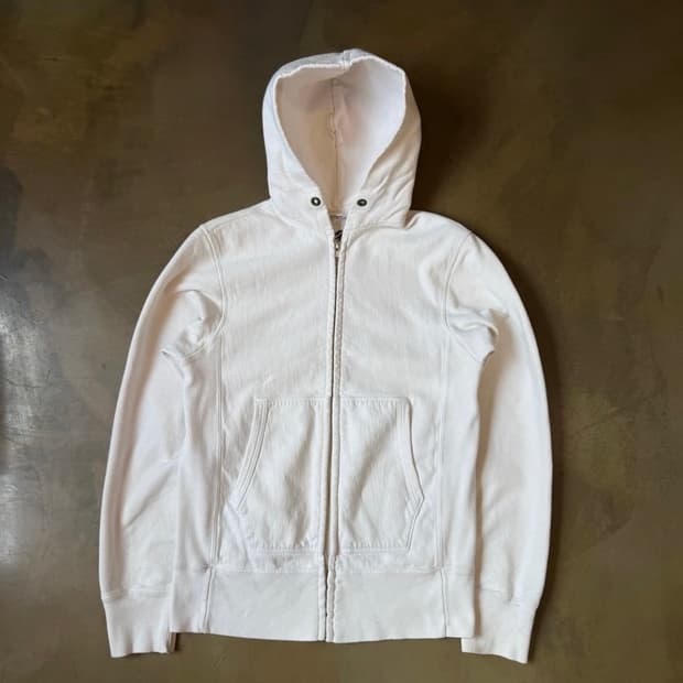 저널 스탠다드 라룸 화이트 후드집업