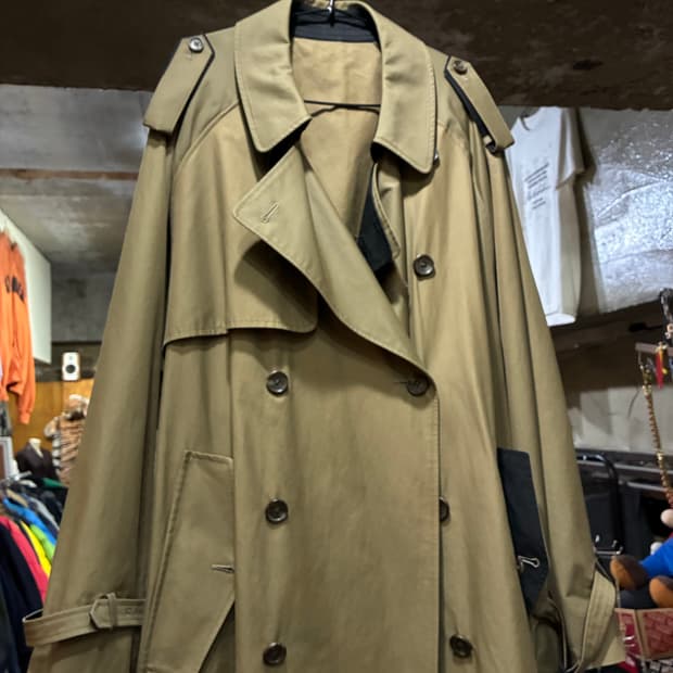 Steife 더블라펠 더블브레스트 코트