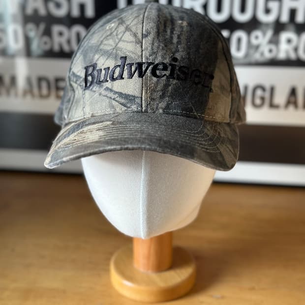 90s Budwesier 빈티지 버드와이저 리얼트리 모자