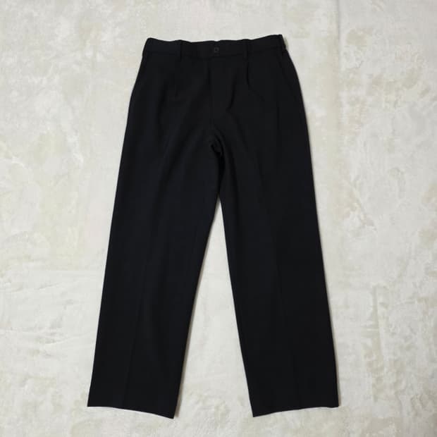 (M)유니클로 사이드 밴딩 원턱 슬랙스 팬츠