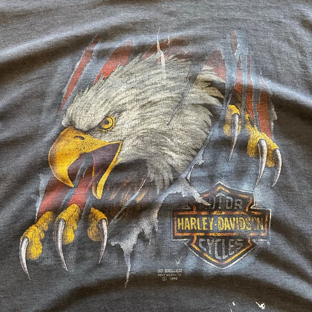 3D Emblem 할리데이비슨 'Ripping Eagle' - XL