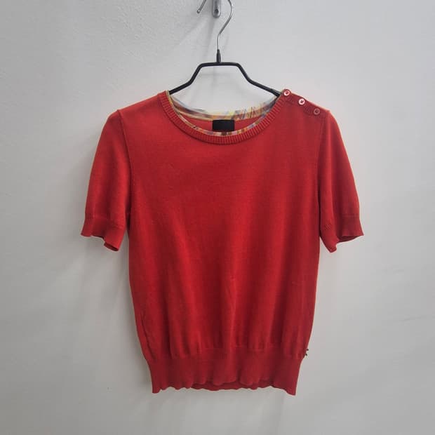 Paul Smith black button knit