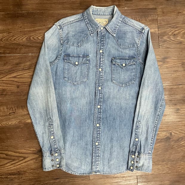 폴로 랄프로렌 데님 웨스턴 셔츠