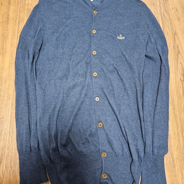 비비안 웨스트우드 남색 가디건 L(급처)