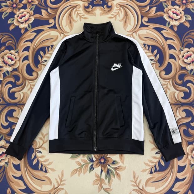 (S)나이키 Nike 사이드라인 트랙탑 져지(블랙,검흰)