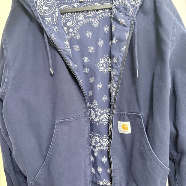 칼하트 반다나 후드집업 M