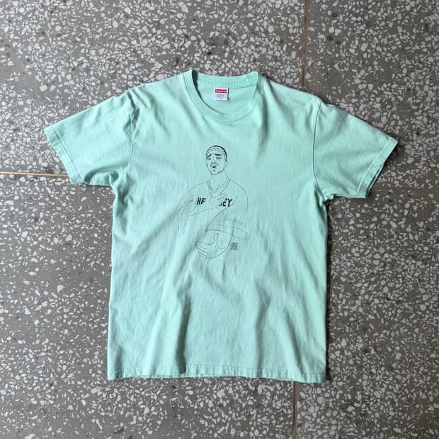 슈프림 x 프로디지 티셔츠 - 18ss