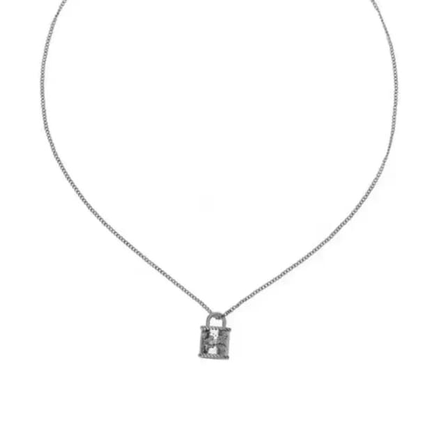 쓰리타임즈 러브락 love lock 목걸이 necklace