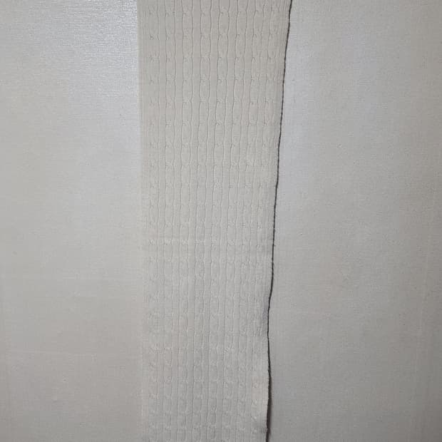 빈폴 캐시미어 혼방 케이블 머플러