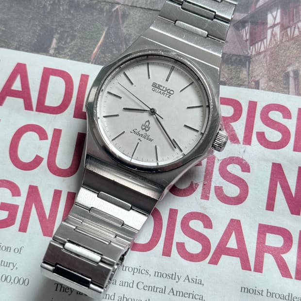 세이코 Seiko 쿼츠 Silverwave