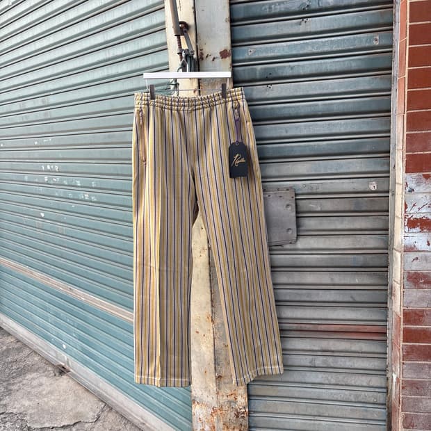 니들스 트랙팬츠 옐로우/멀티컬러