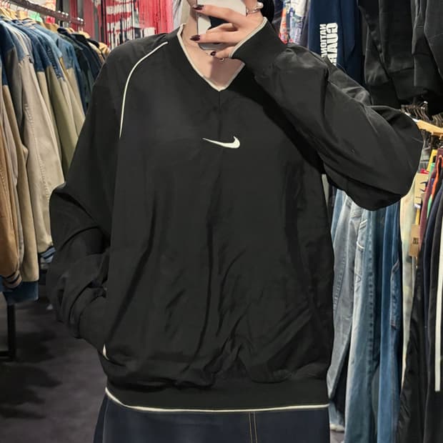 [IM] Nike 나이키 스우시 웜업 블랙