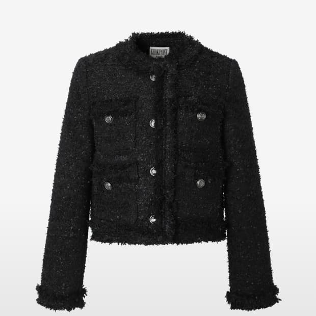 카키포인트 트위드자켓