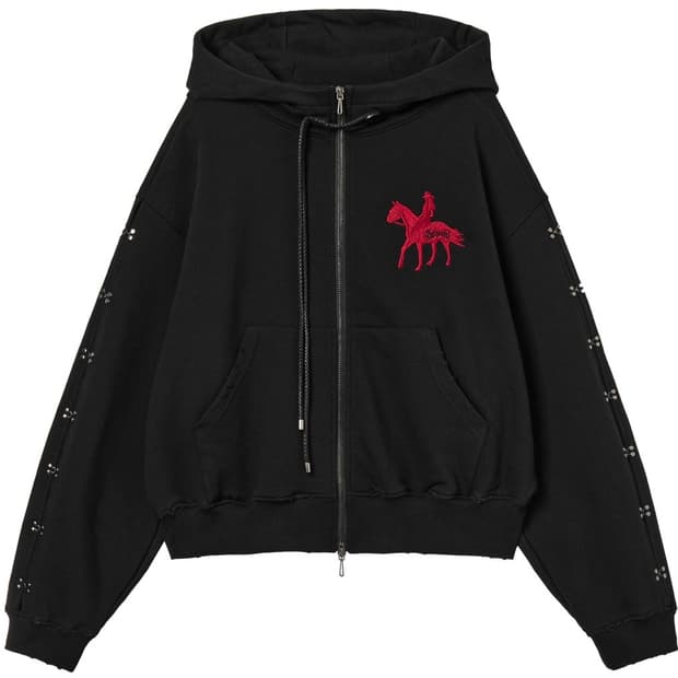 2000아카이브스 YEAR OF HORSE HOODIE ZIP UP
