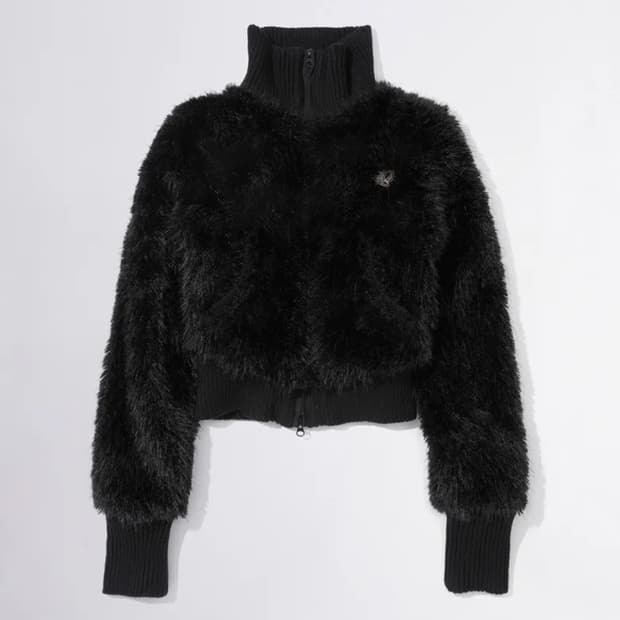 스컬프터 퍼 자켓