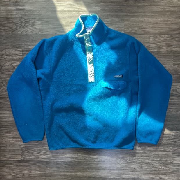 USA made 90s 파타고니아 신칠라 플리스 리듬 마스 딥파일