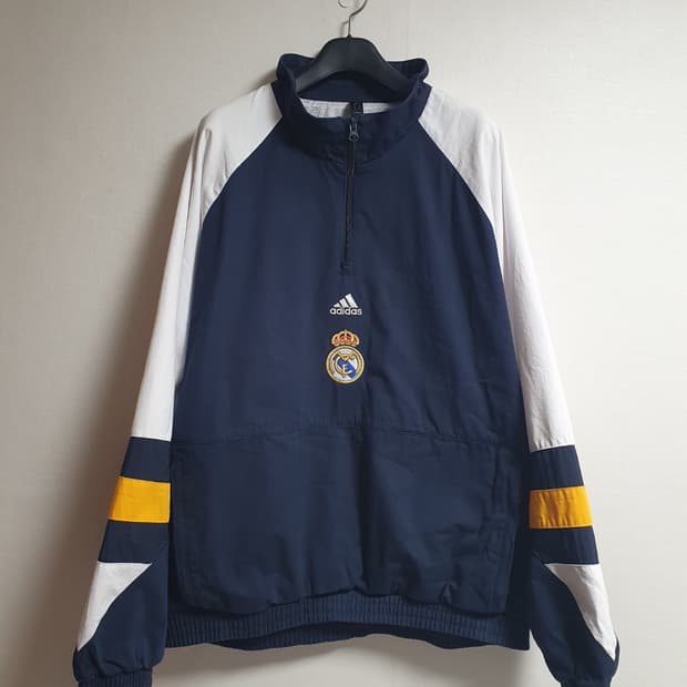 아디다스 트랙탑 우븐 레알마드리드 트랙재킷 XL