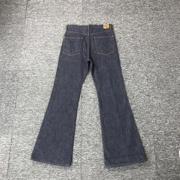 캐피탈 정품 14oz 오카벨보 부츠컷 데님팬츠