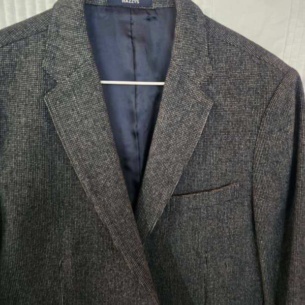 헤지스 남성 모직 자켓