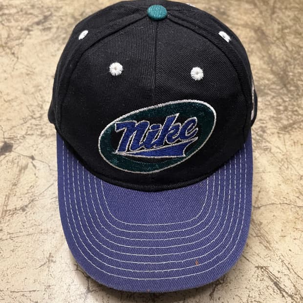 90s 나이키 볼캡 블랙/퍼플 모자