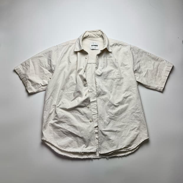 JIL SANDER Logo short-slrt-sleeved shirt