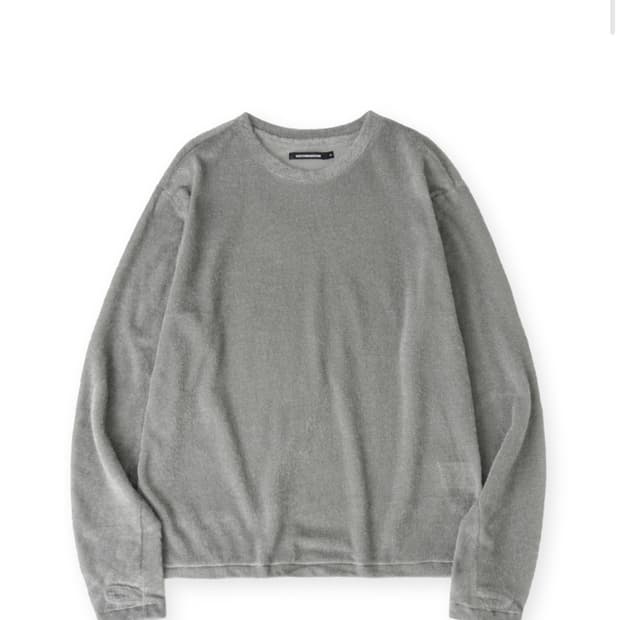 해칭룸 메쉬 티 light gray