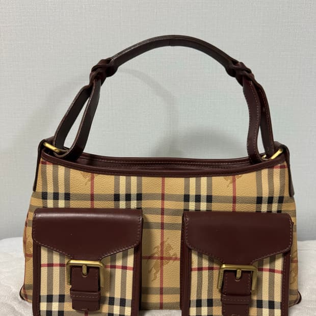 Burberry Bicolor Vintage Haymarket Check