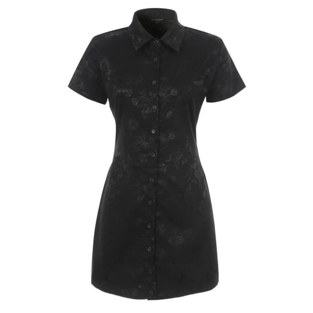 Wsc 아카이브 자가드 셔츠 원피스