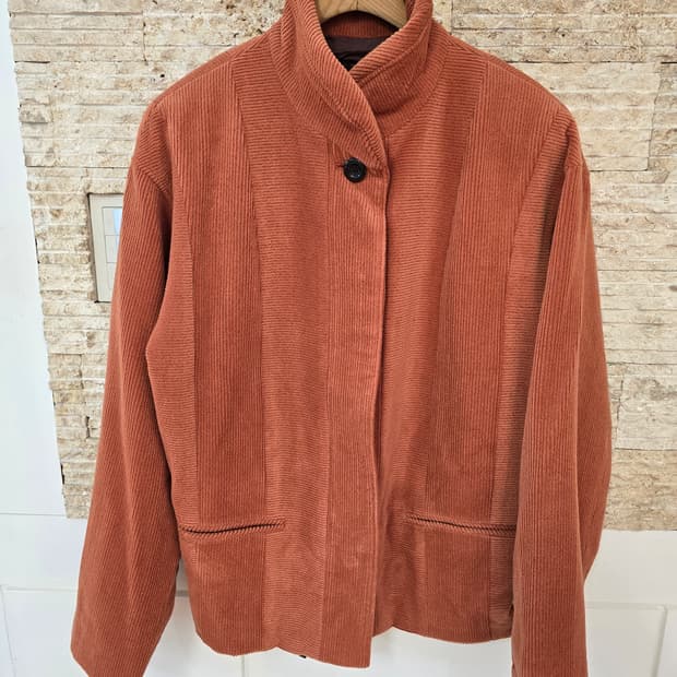 KAORYINU 모직 앙고라 코듀로이 자켓