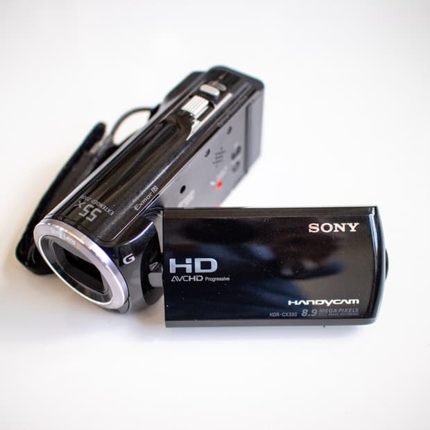 Sony HDR-CX390 / 빈티지 디지털 캠코더 