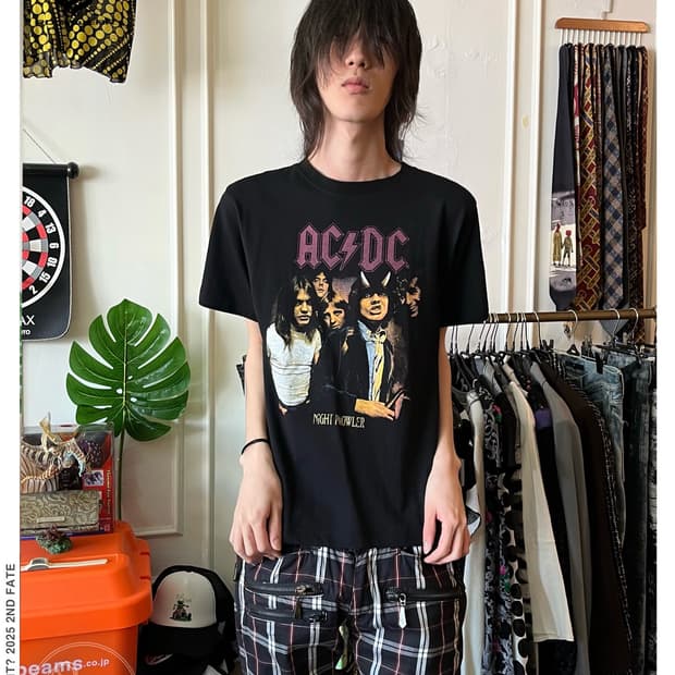 00s AC/DC Merchandise 1/2 T-Shirt