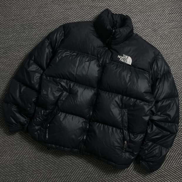 노스페이스 눕시 700 다운 푸퍼 패딩 블랙 y 4681