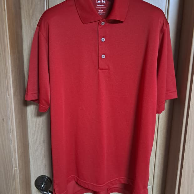 아디다스 골프 반팔티 M