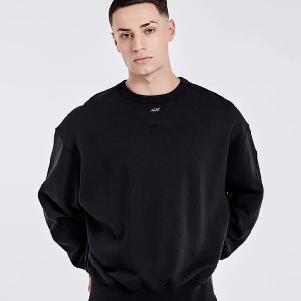 51퍼센트 메탈로고 스웨트셔츠 맨투맨 L