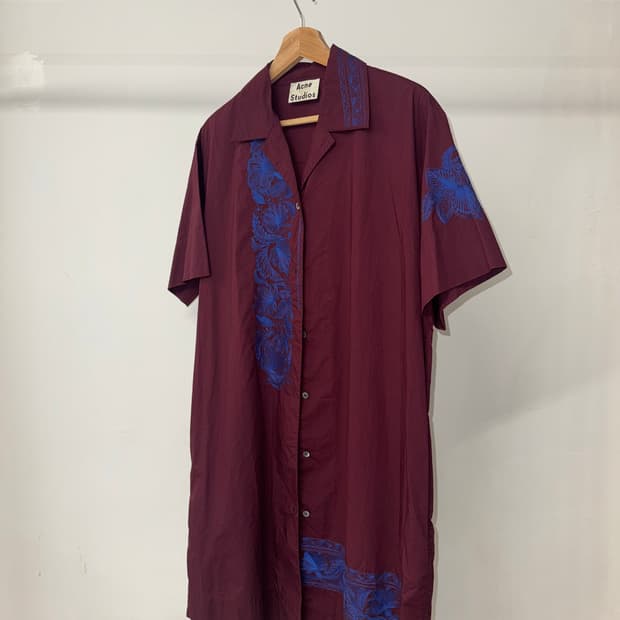 아크네스튜디오 셔츠 원피스