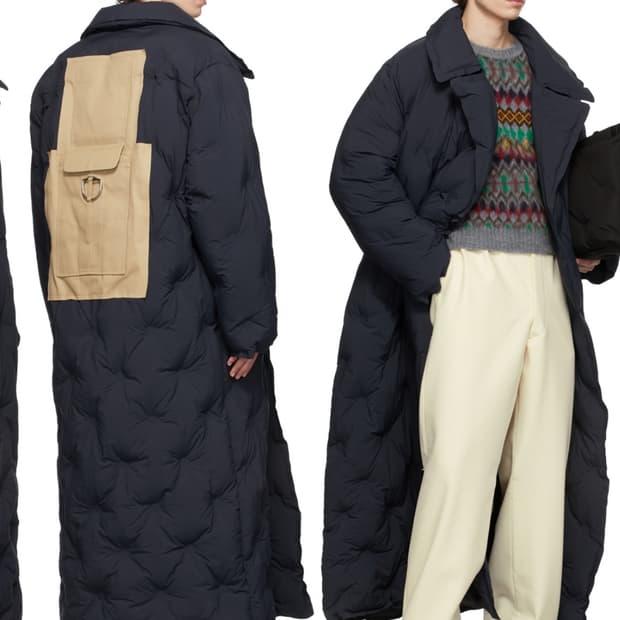 [유니섹스]마르지엘라 글램 푸퍼 롱 다운코트