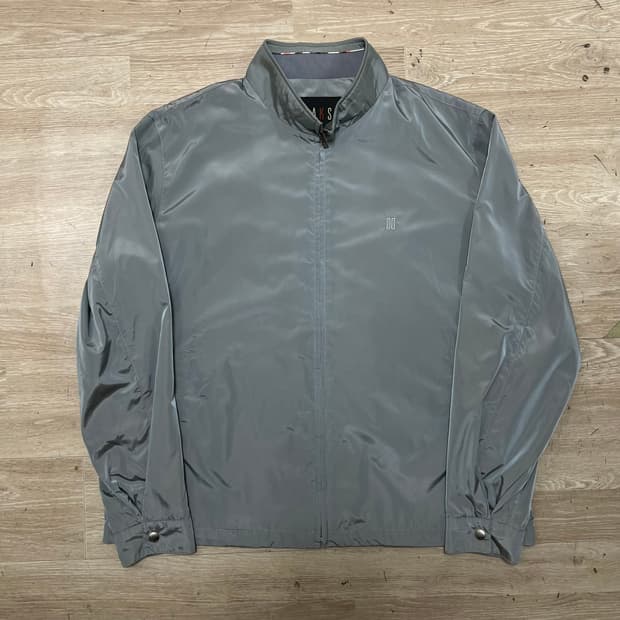 닥스 자수 로고 스탠드넥 바람막이 자켓 [그레이] 2XL/110