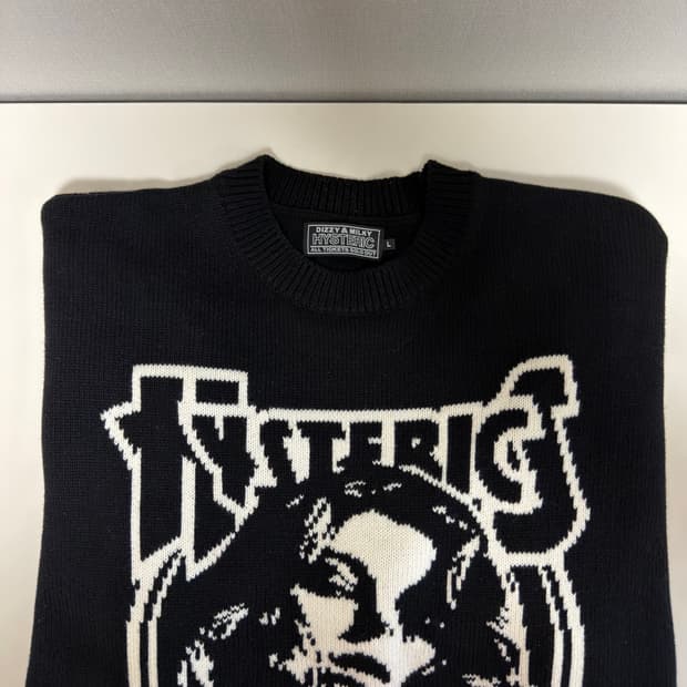 히스테릭글래머 ENDLESS ROCK 니트 L