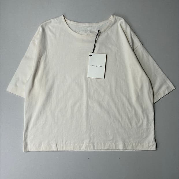 Toogood 더 태퍼 티셔츠 LW 저지 RAW컬러