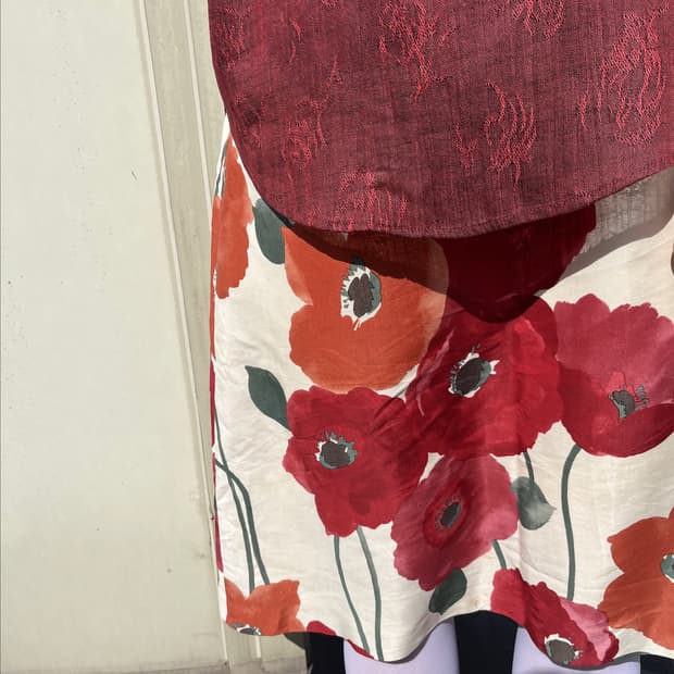 Vibrant Flower Skirt 바이브런트 플라워 스커트